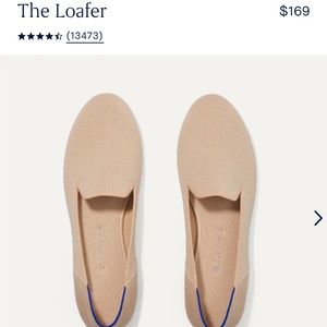 Like new ROTHY'S The Loafer in Ecru size 9.5